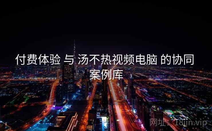 付费体验 与 汤不热视频电脑 的协同 案例库  第2张