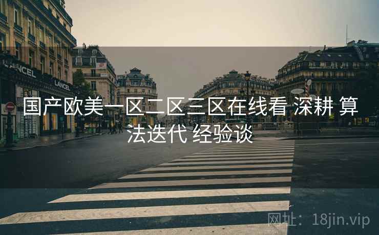 国产欧美一区二区三区在线看 深耕 算法迭代 经验谈  第2张