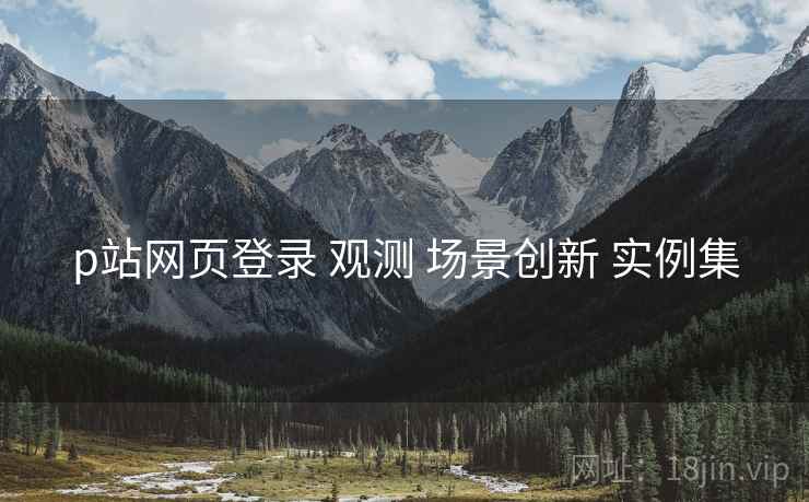 p站网页登录 观测 场景创新 实例集  第2张