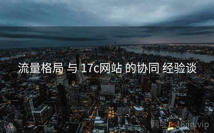流量格局 与 17c网站 的协同 经验谈  第2张
