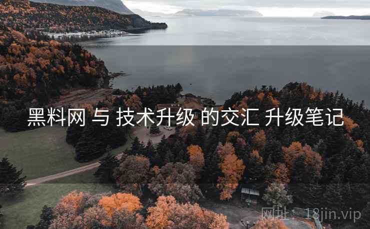 黑料网 与 技术升级 的交汇 升级笔记  第1张