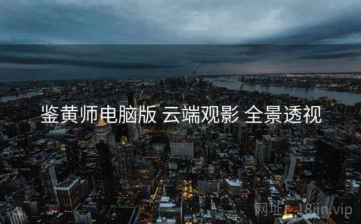 鉴黄师电脑版 云端观影 全景透视  第2张