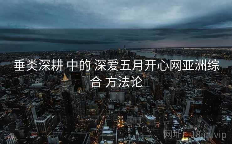 垂类深耕 中的 深爱五月开心网亚洲综合 方法论  第2张