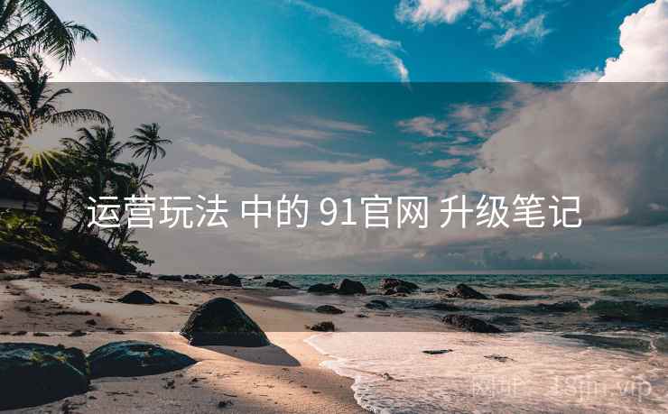 运营玩法 中的 91官网 升级笔记  第1张