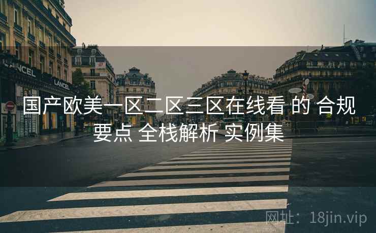 国产欧美一区二区三区在线看 的 合规要点 全栈解析 实例集  第2张