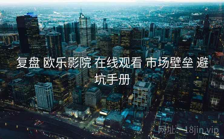 复盘 欧乐影院 在线观看 市场壁垒 避坑手册  第2张