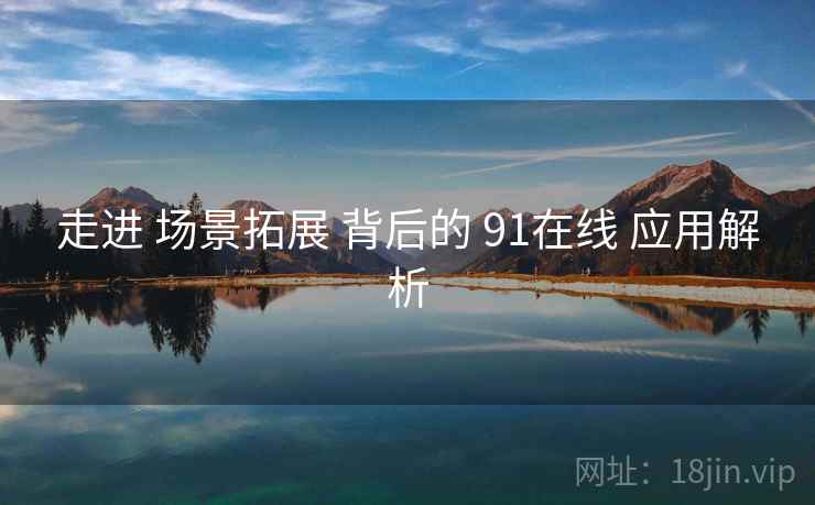 走进 场景拓展 背后的 91在线 应用解析  第1张